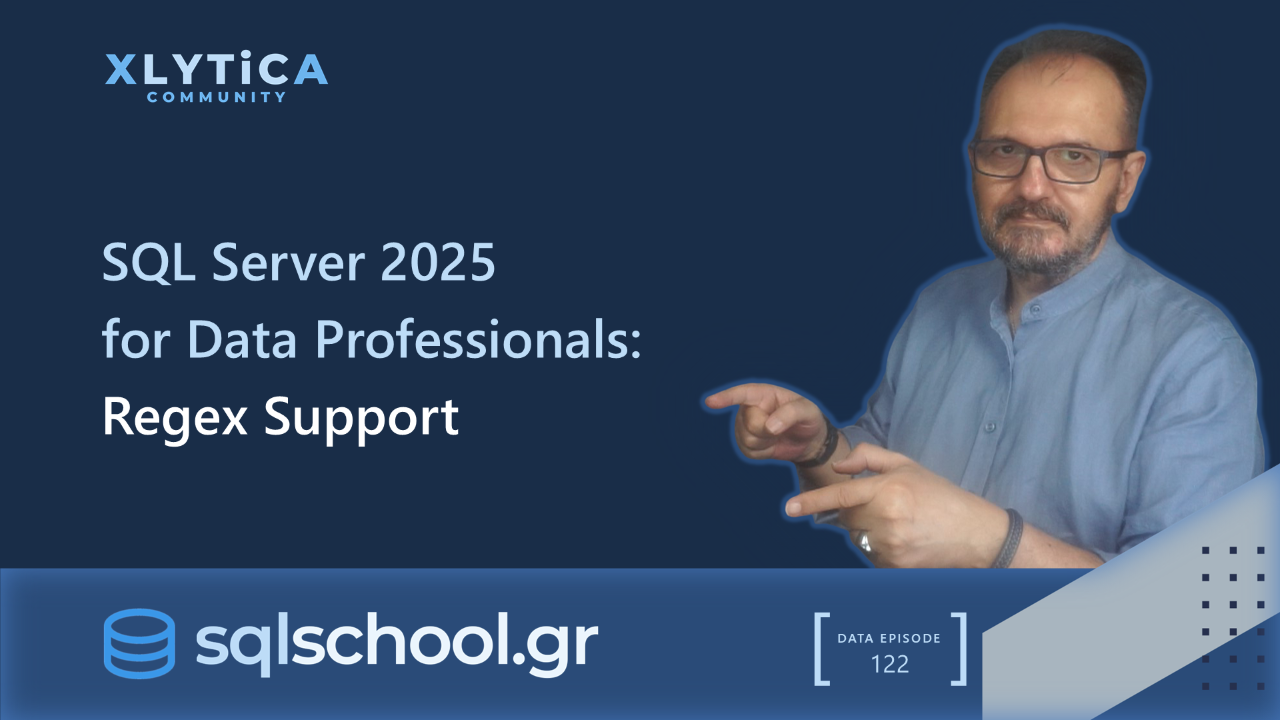 SQL Server 2025 for Data Professionals - RegEx Support
